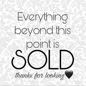 Thanks for looking 🖤